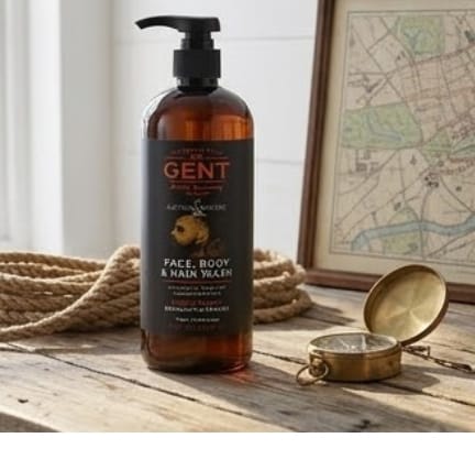 The Gent: 3-in-1 Face, Body & Hair Wash